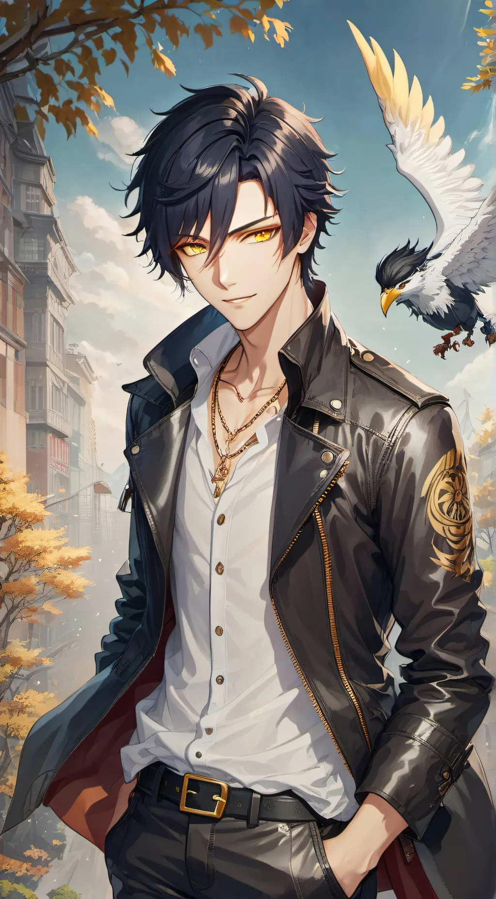 ai character: Jack inkheart background