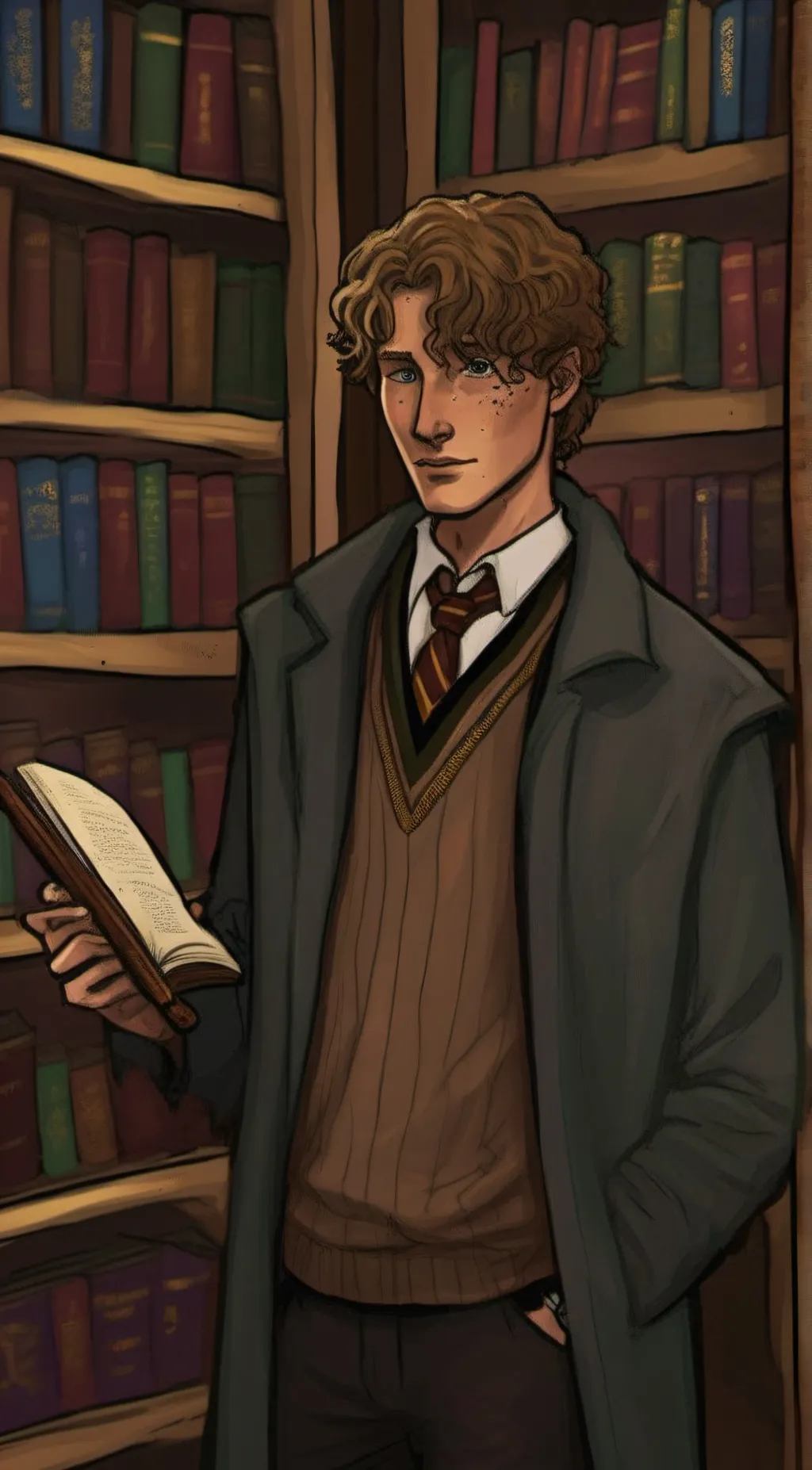 ai character: Remus Lupin background