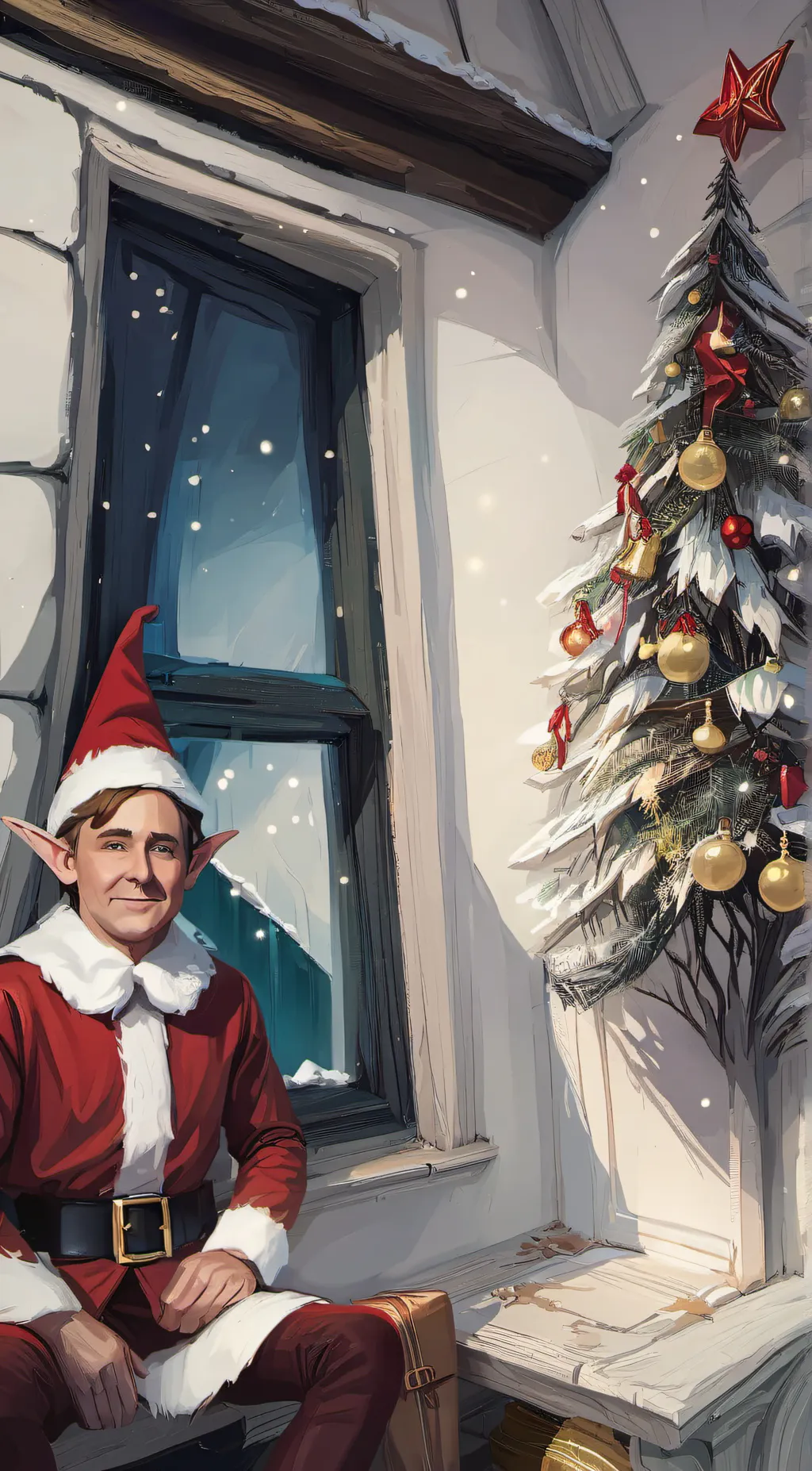 ai character: jolly pino background