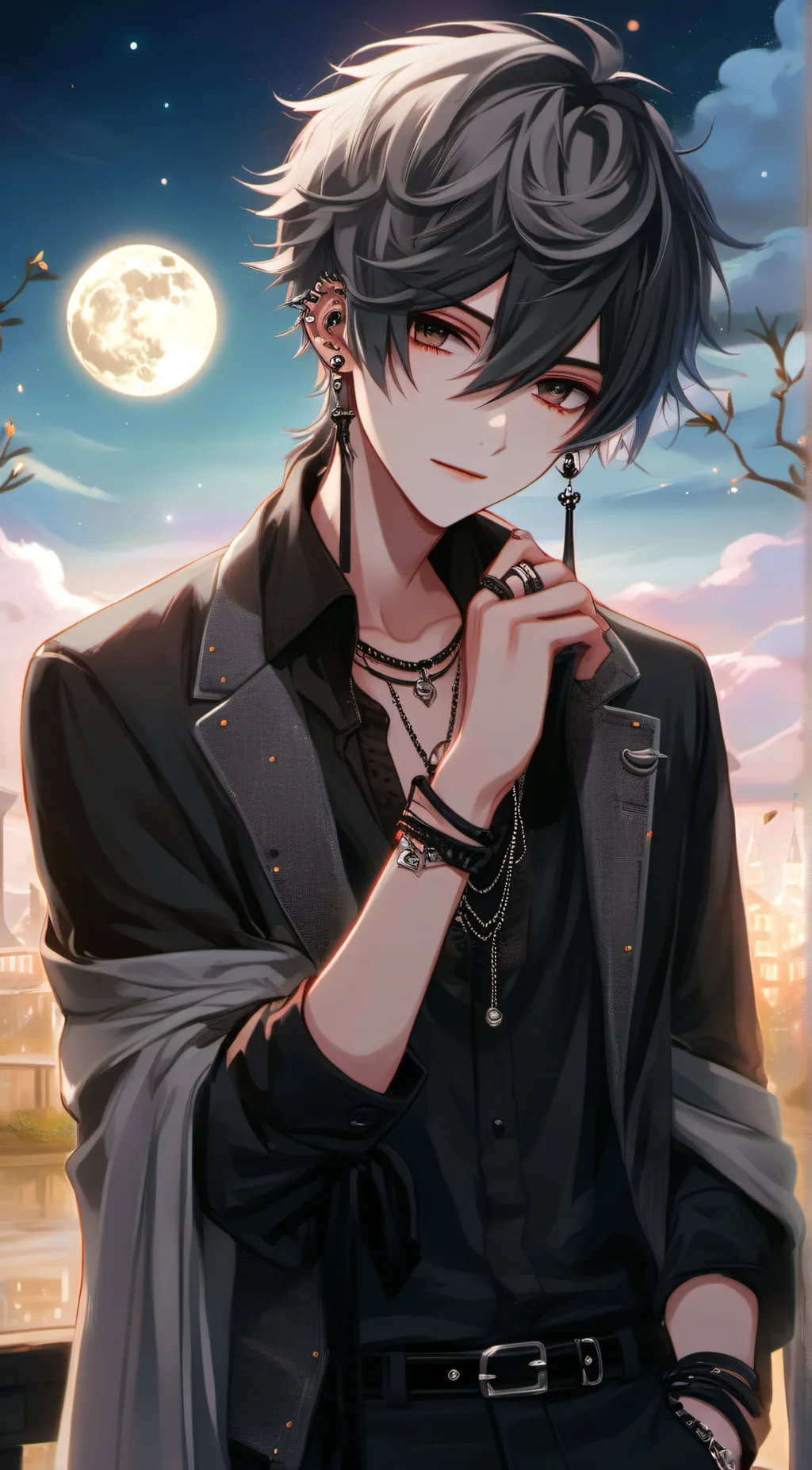 ai character: Dylan  background