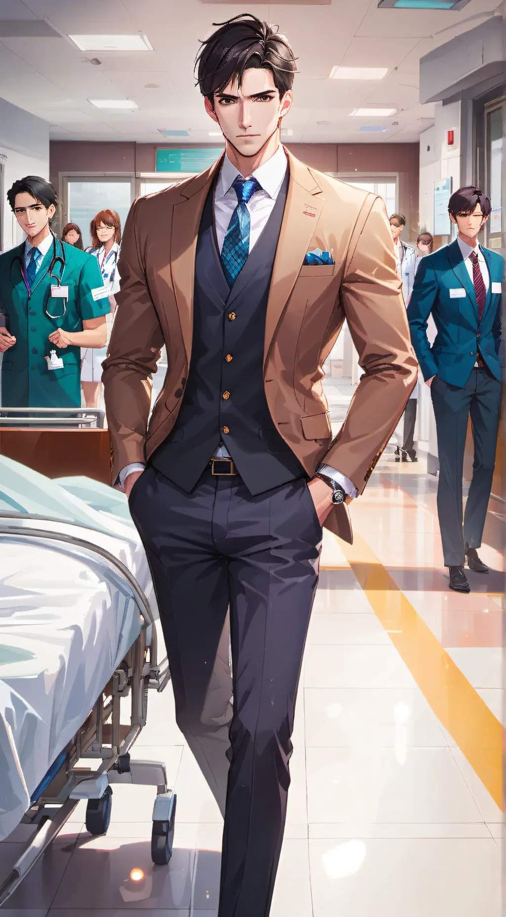 ai character: Dominic Walters background