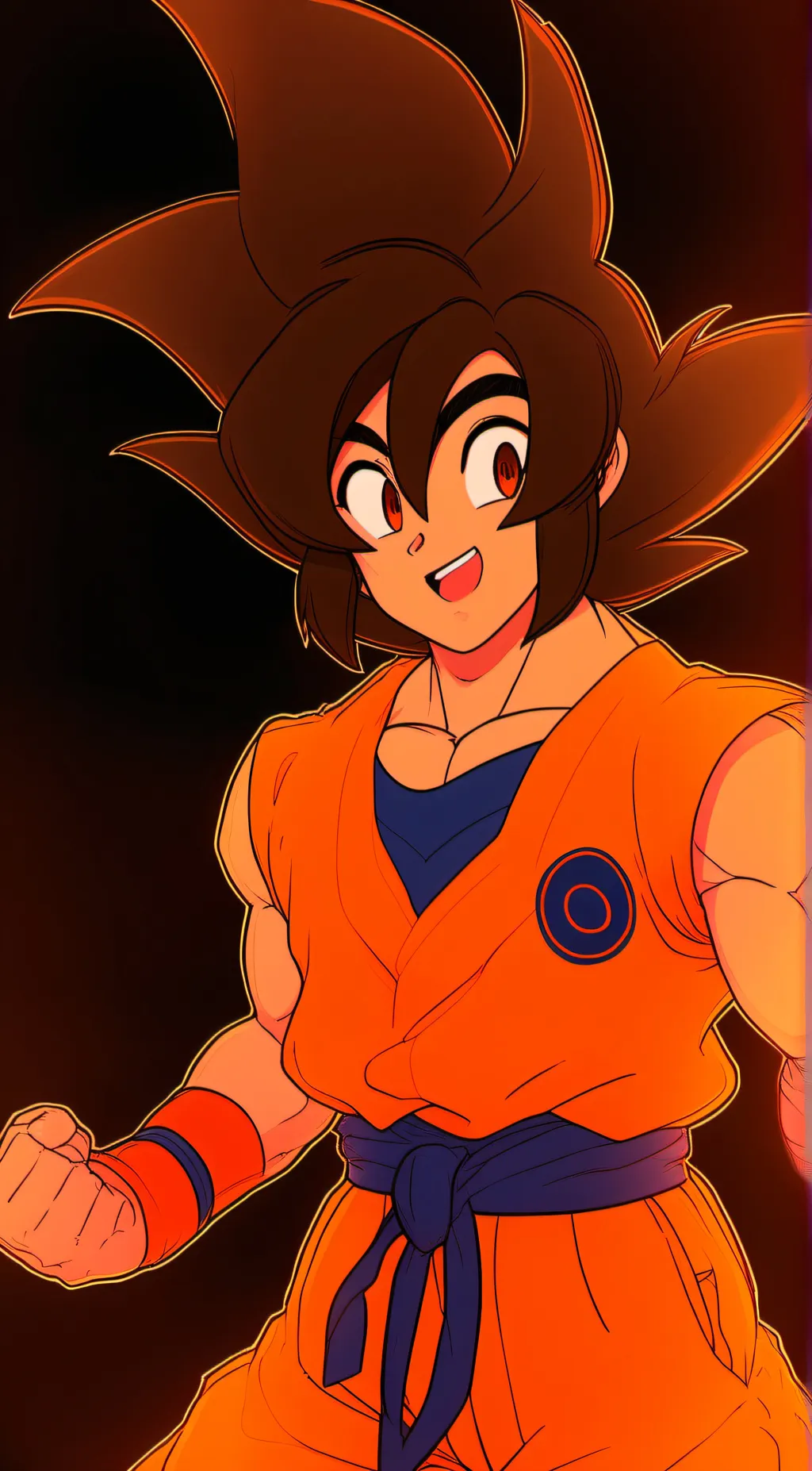 ai character: Goku background