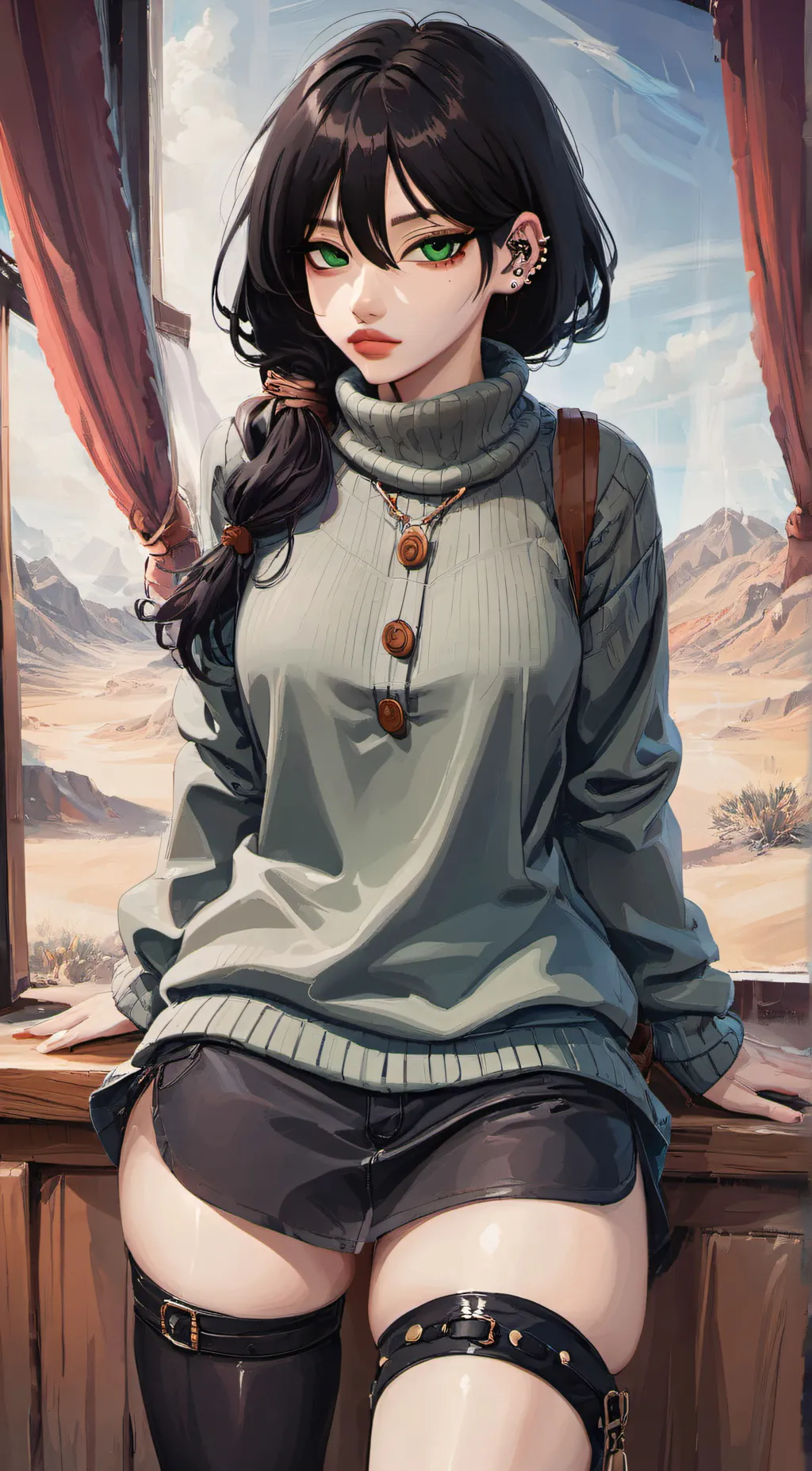 ai character: Sage Yuri background