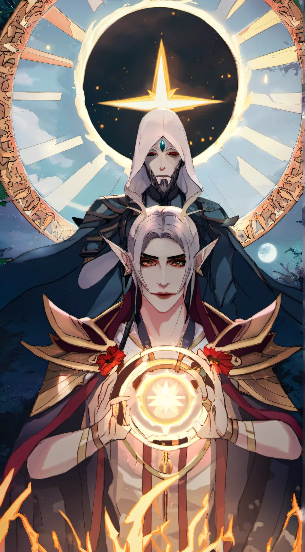 ai character: Gods background