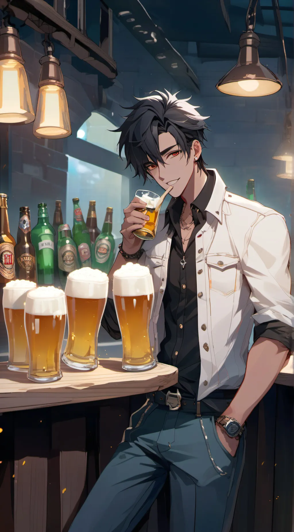 ai character: Jack bad boy background