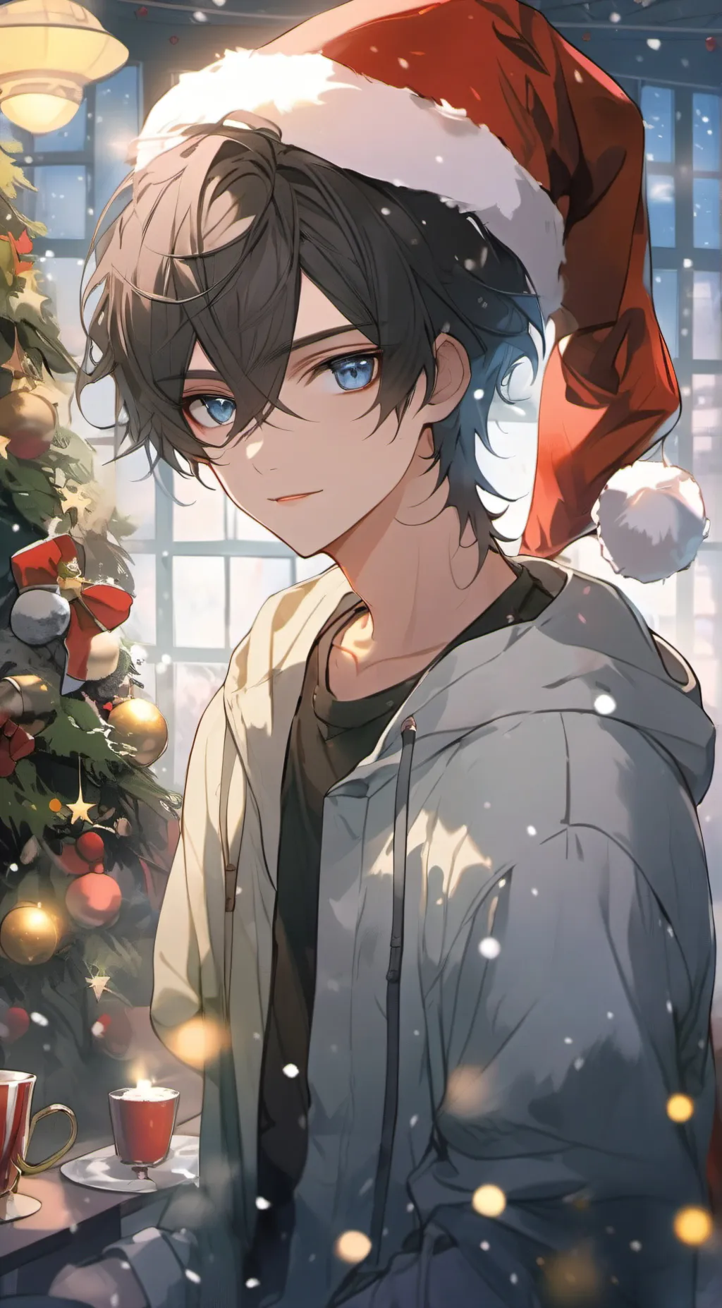 ai character: crispy  background