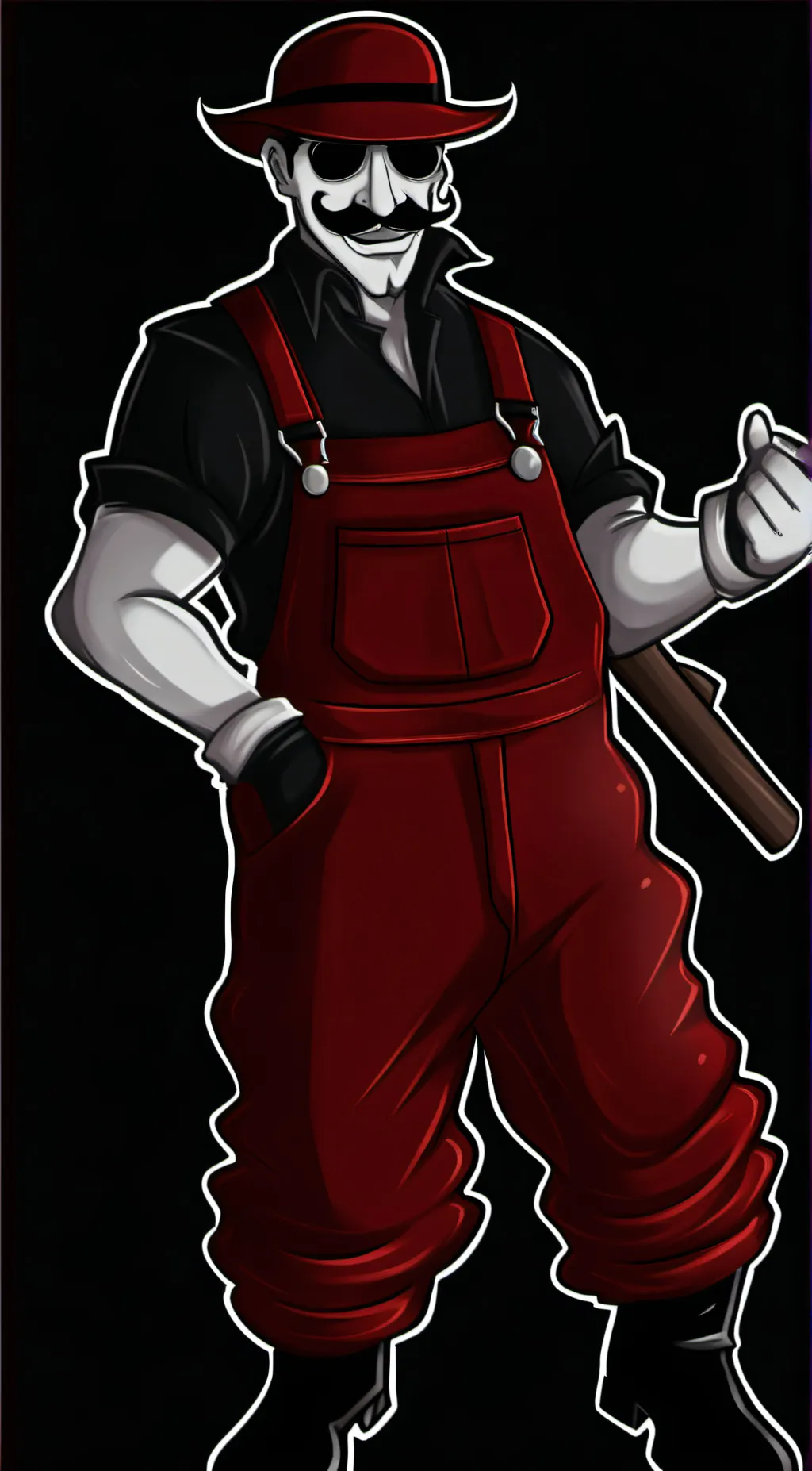 ai character: mx background