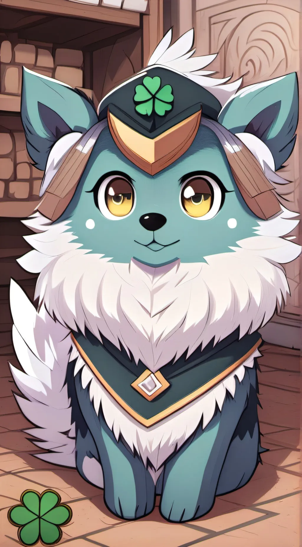 ai character: LimeArrow background