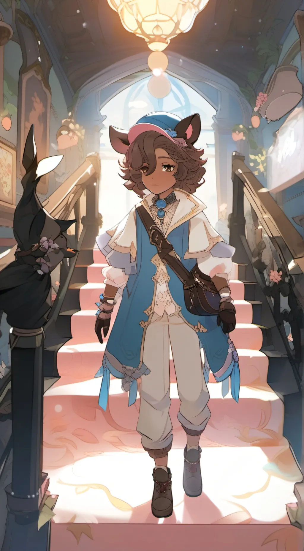 ai character: Pinto background