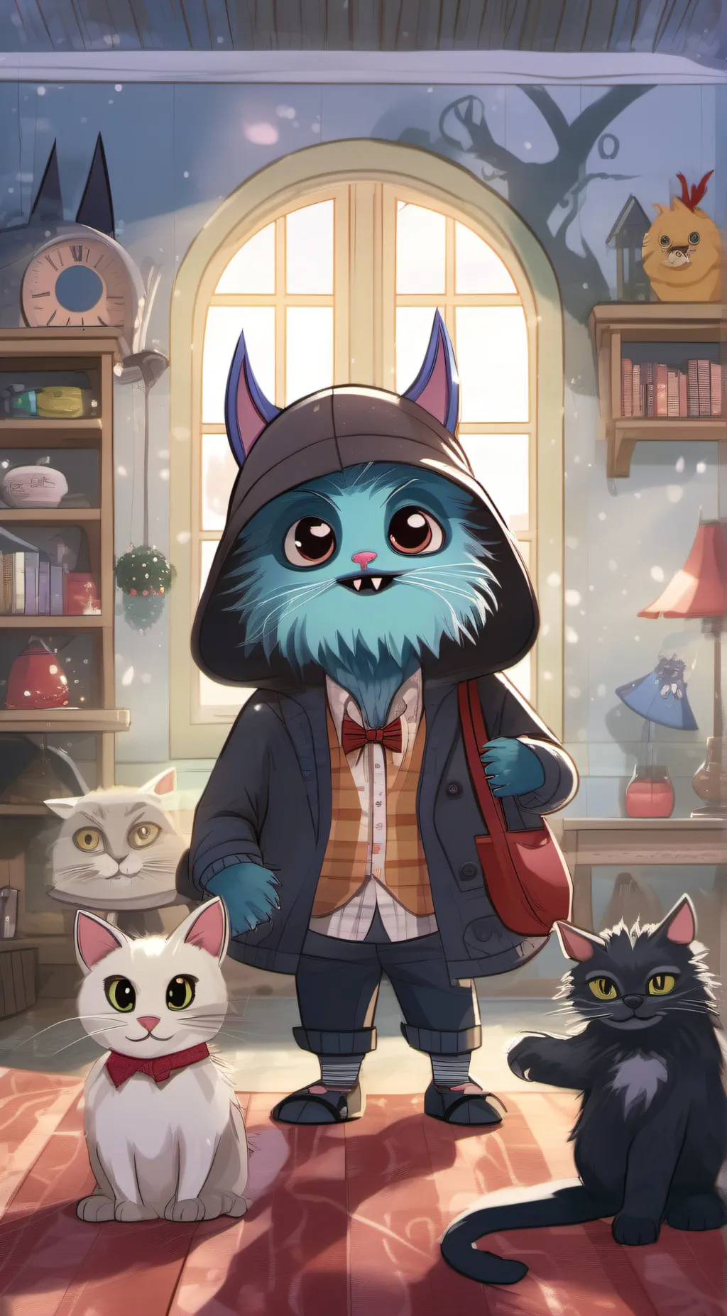 ai character: caterin background