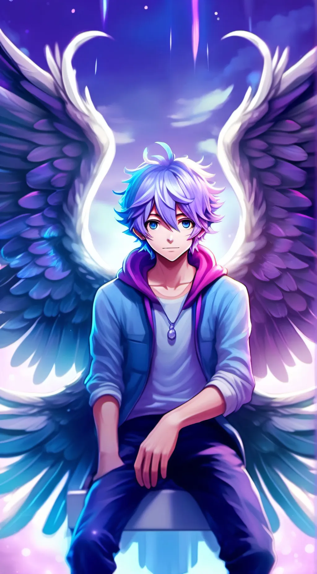 ai character: Galax  background