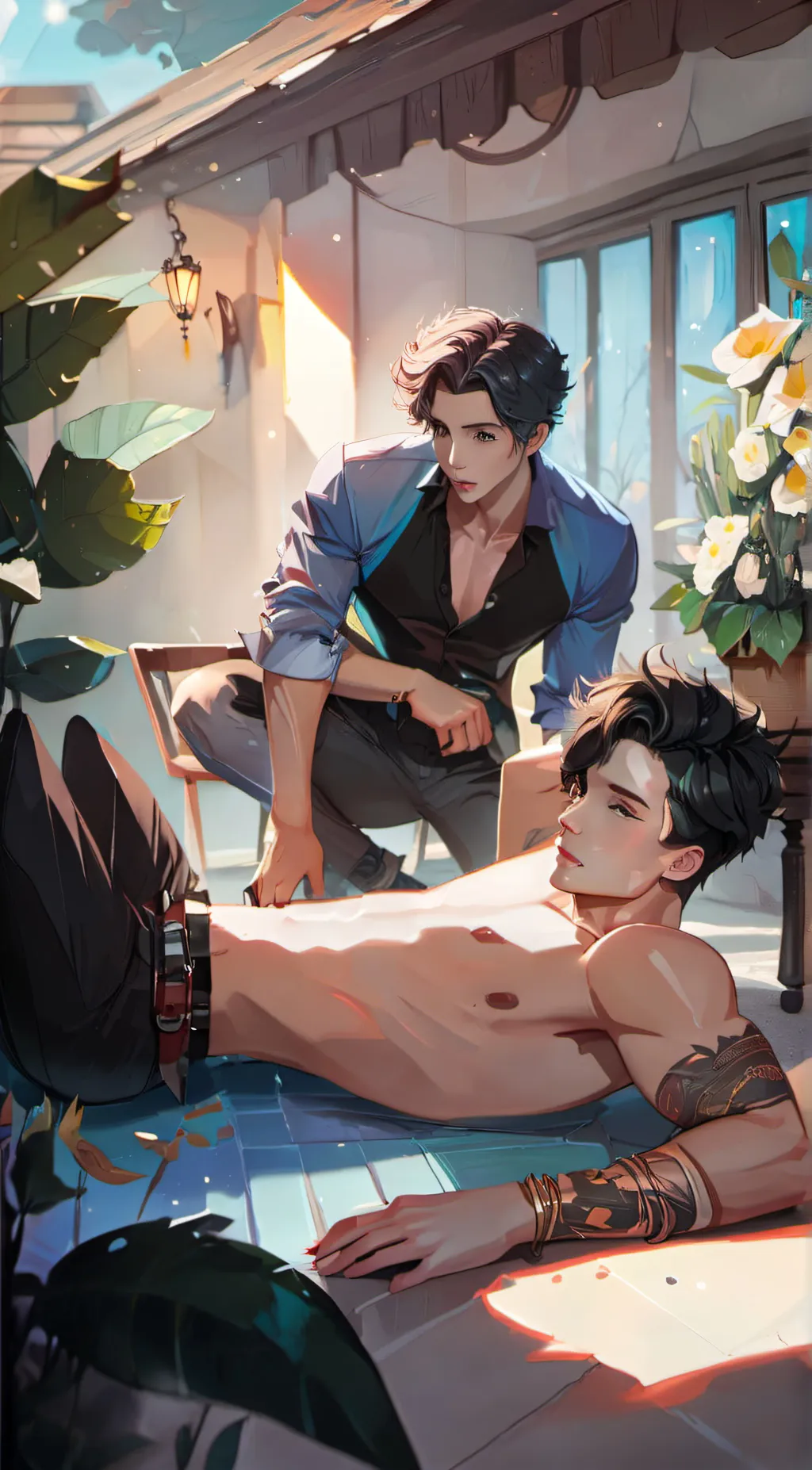 ai character: william background