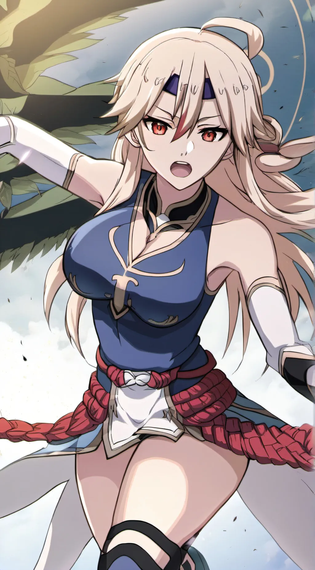 ai character: female tengen uzui background