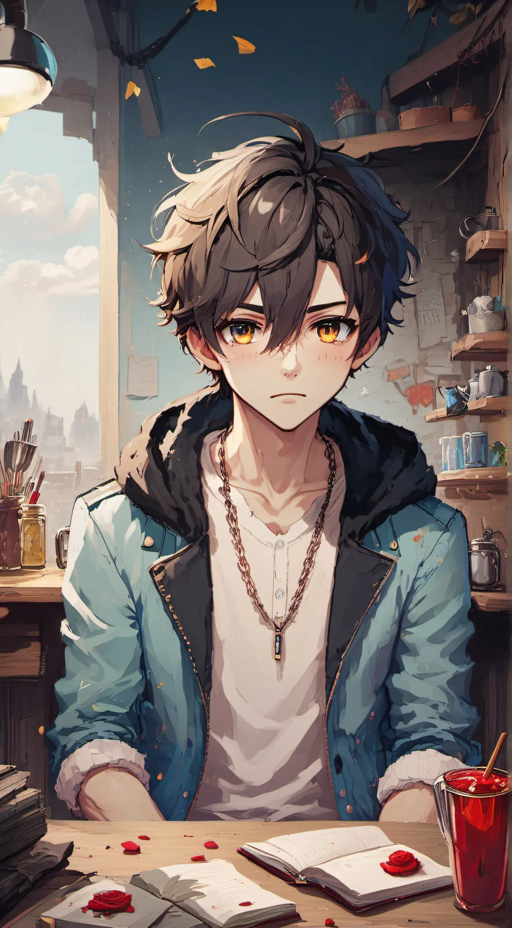 ai character: Luke background