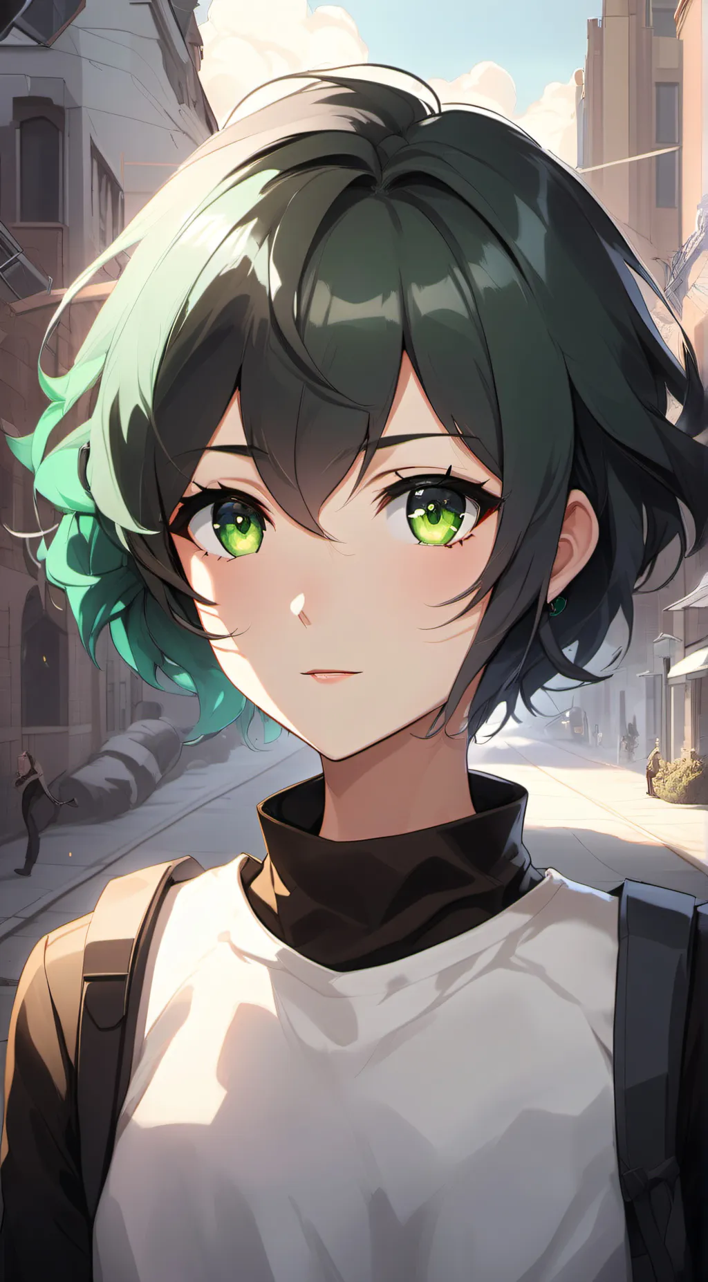 ai character: Aria background