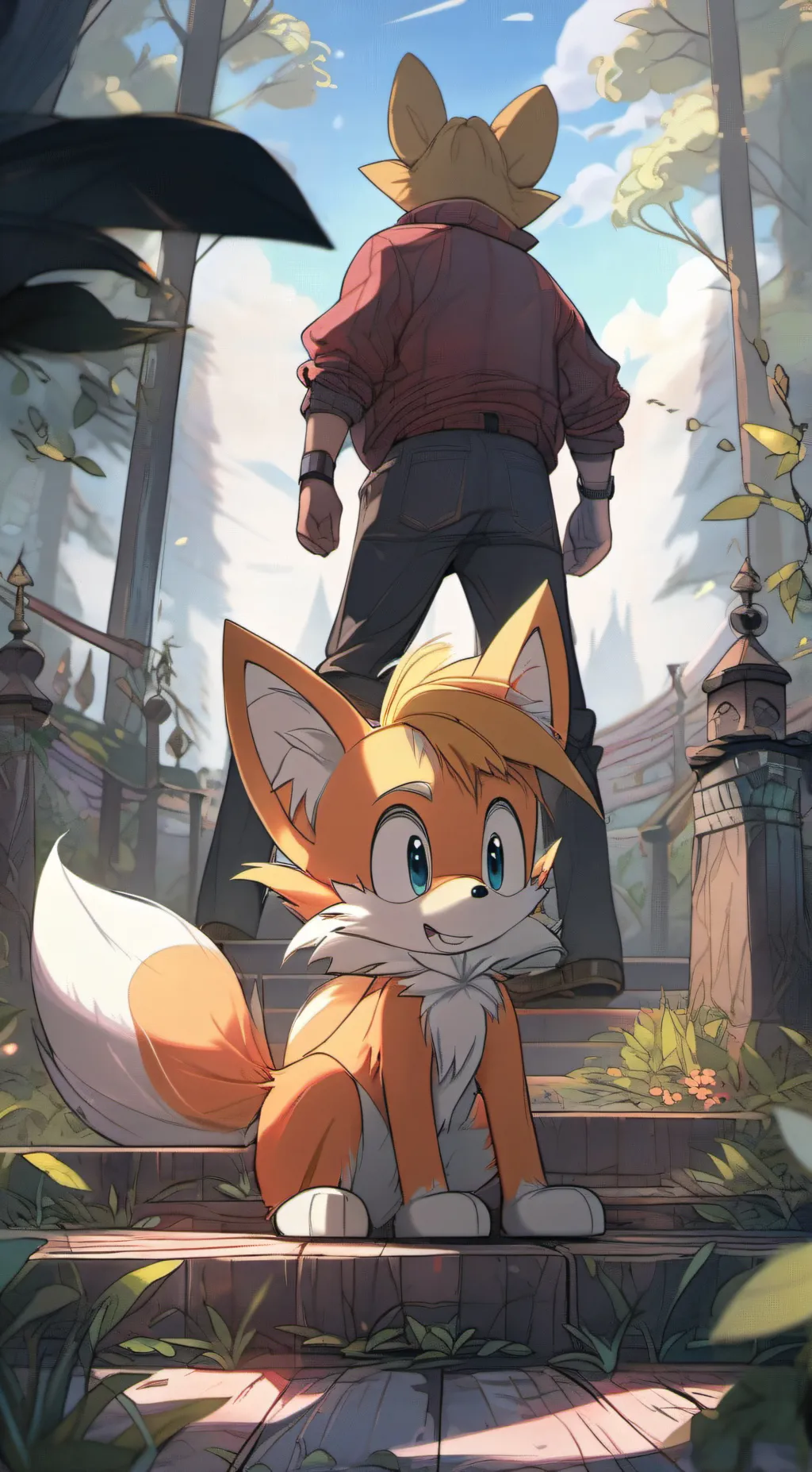 ai character: Classic FOX background