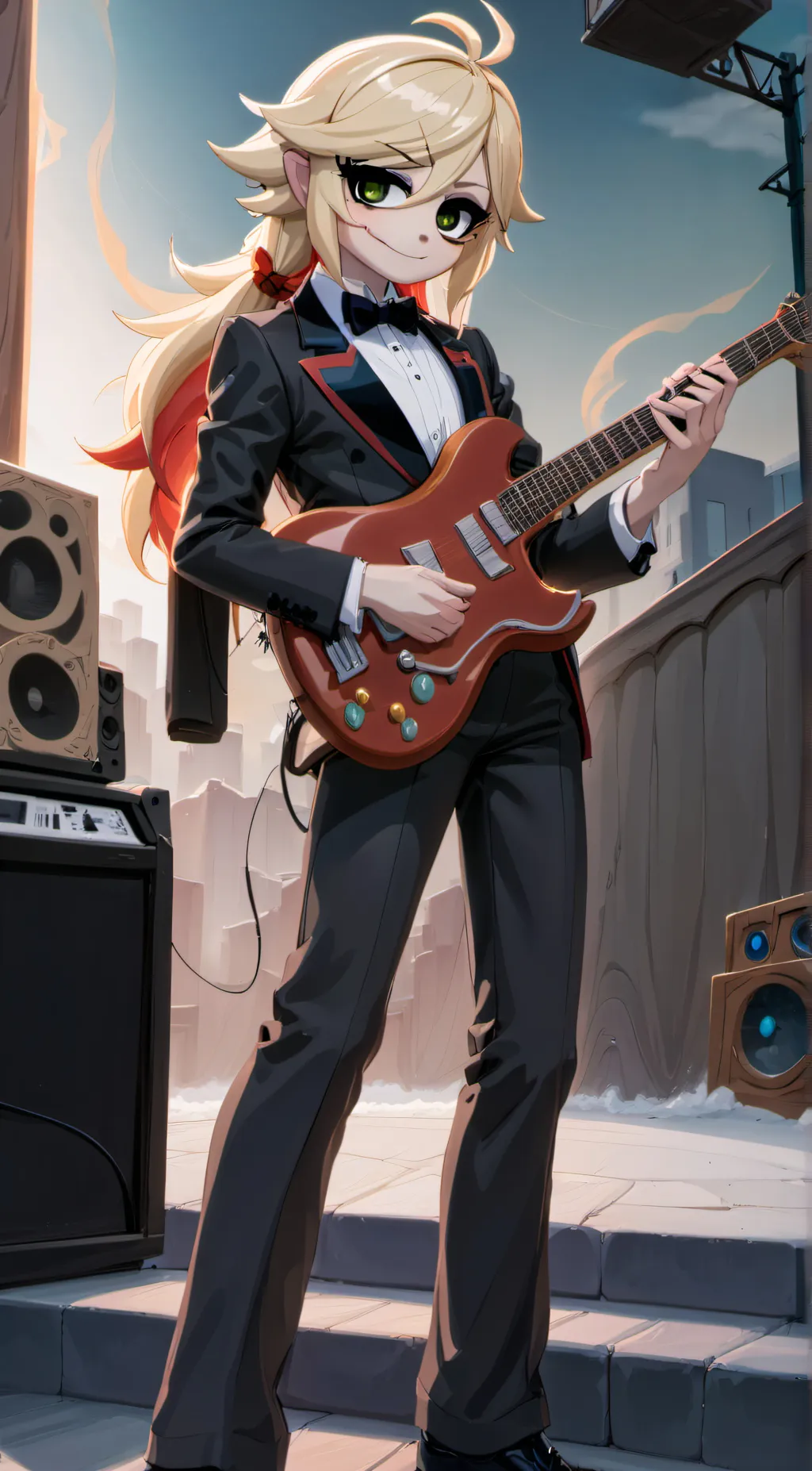 ai character: Ella Fitzgerald background