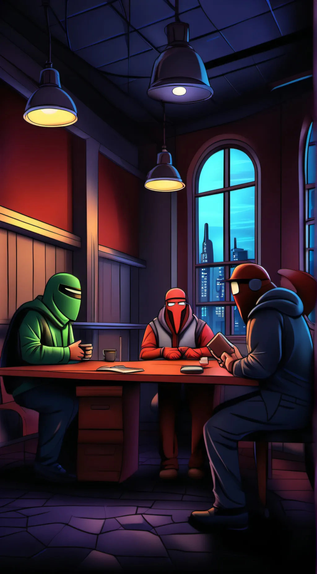 ai character: among us background