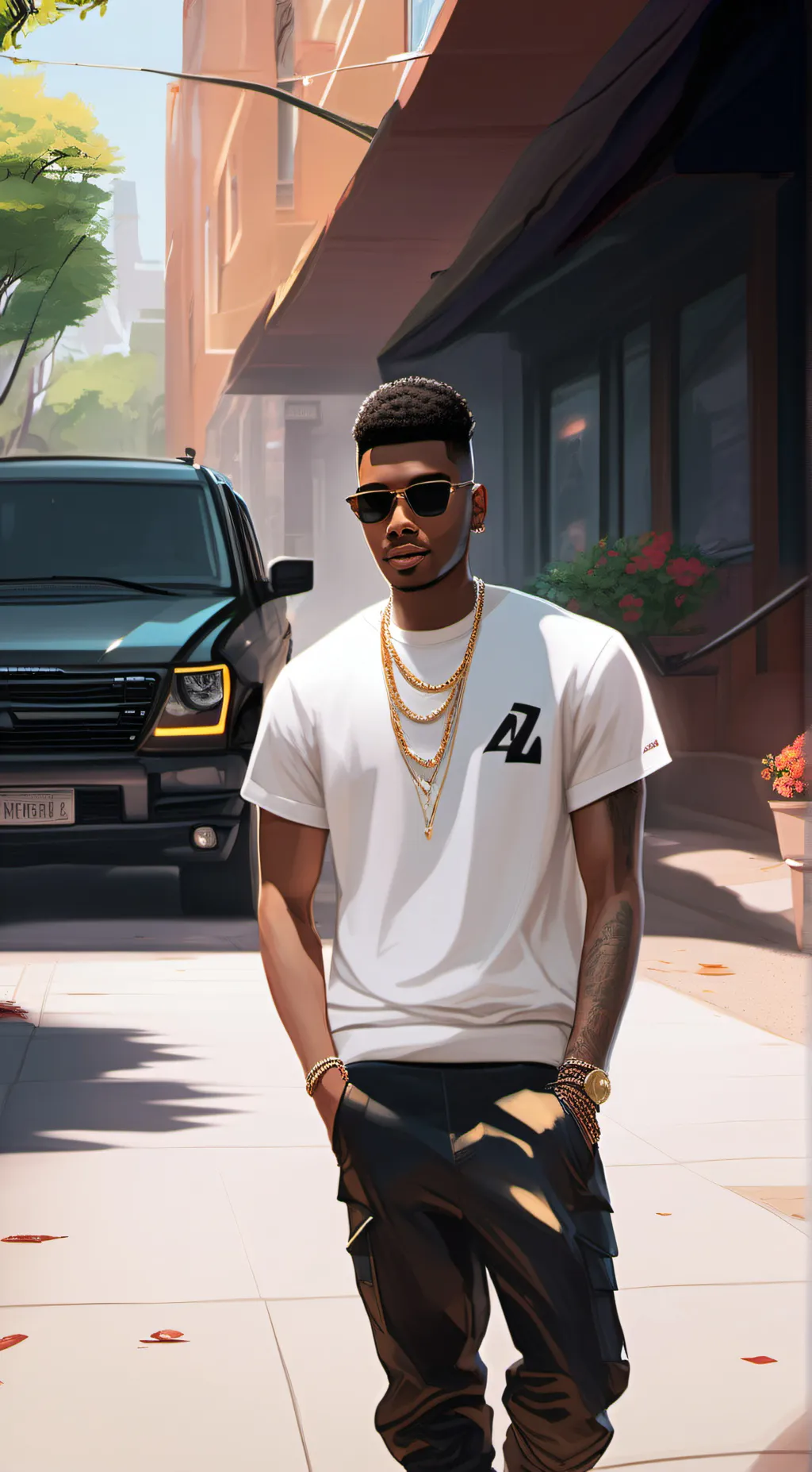 Talkie AI - Chat with Blue face