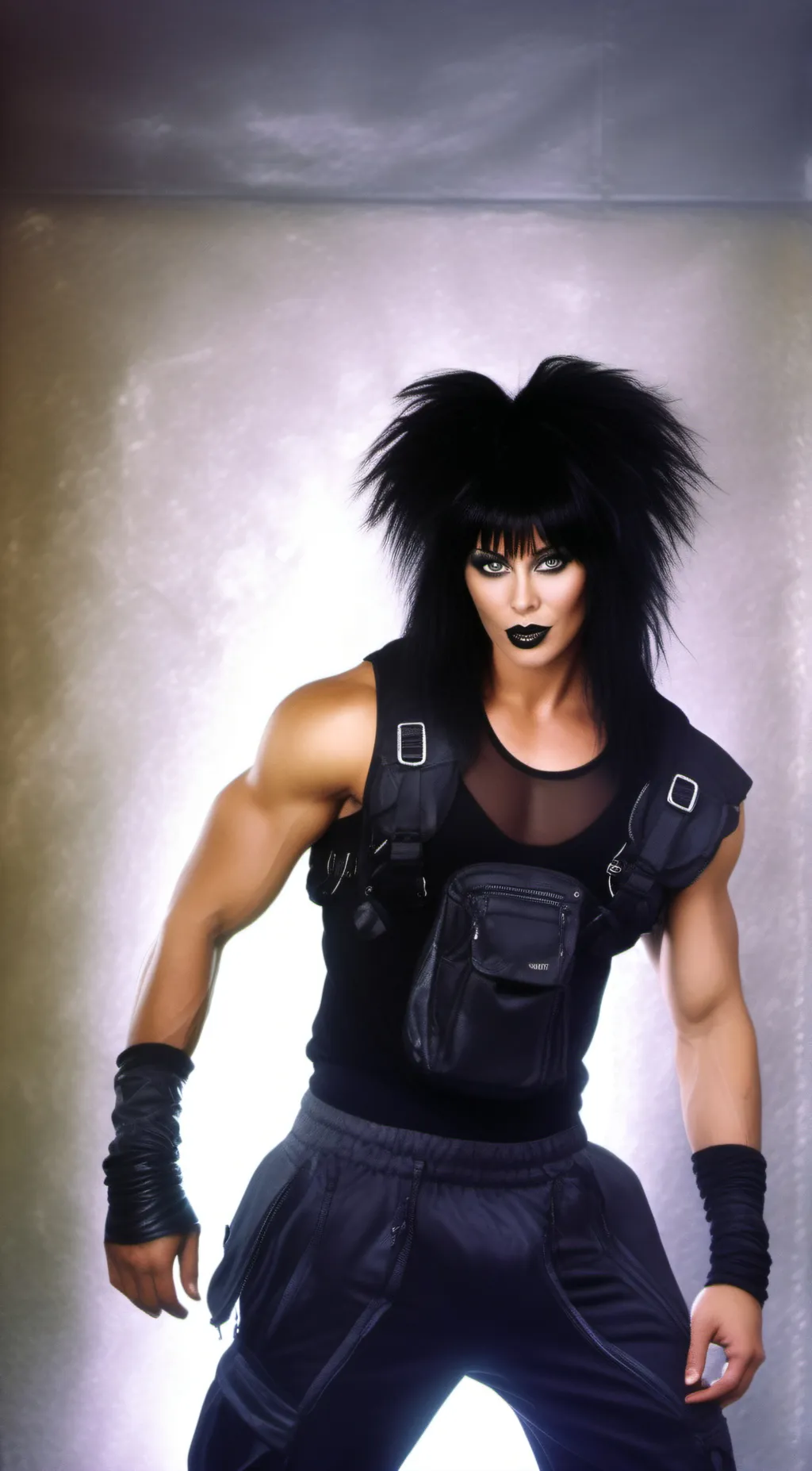 ai character: elviramane  background