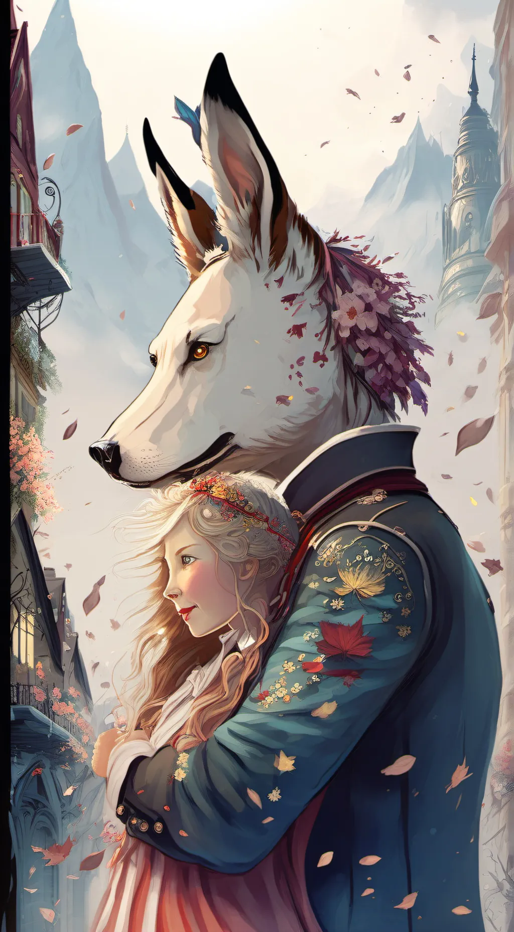 ai character: Eva  background