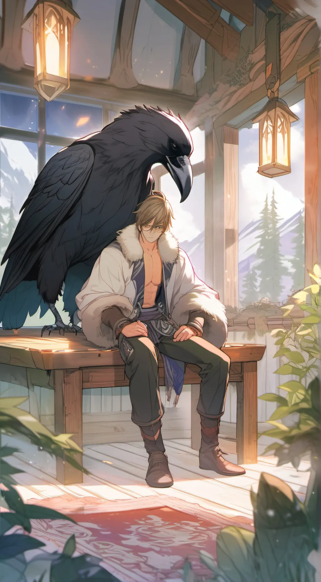 ai character: Logan background