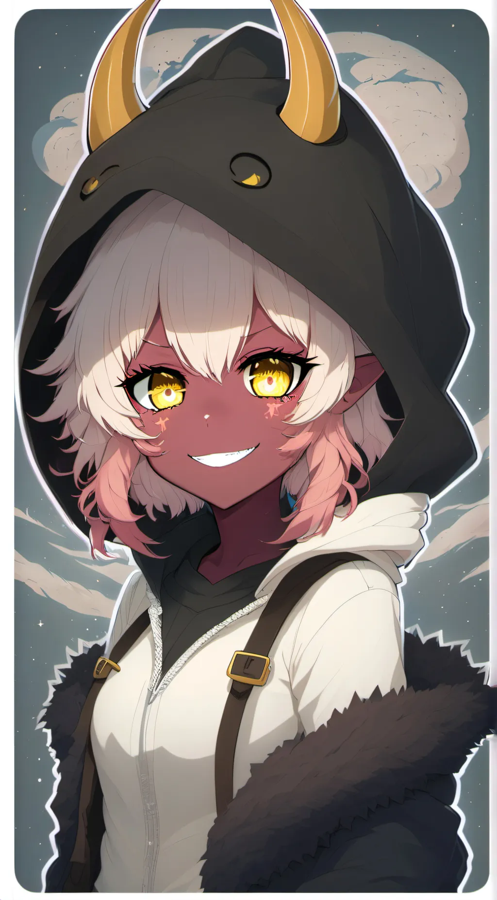 ai character: Mina Ashido background