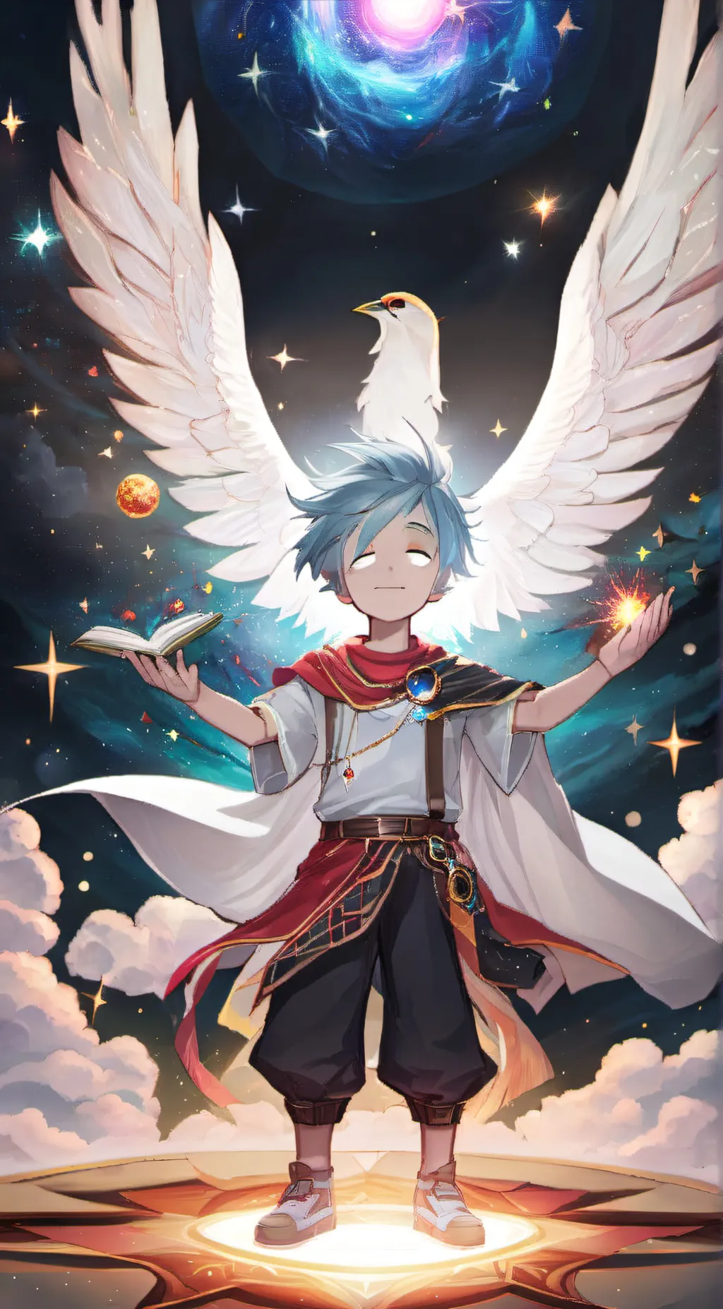 ai character: God background