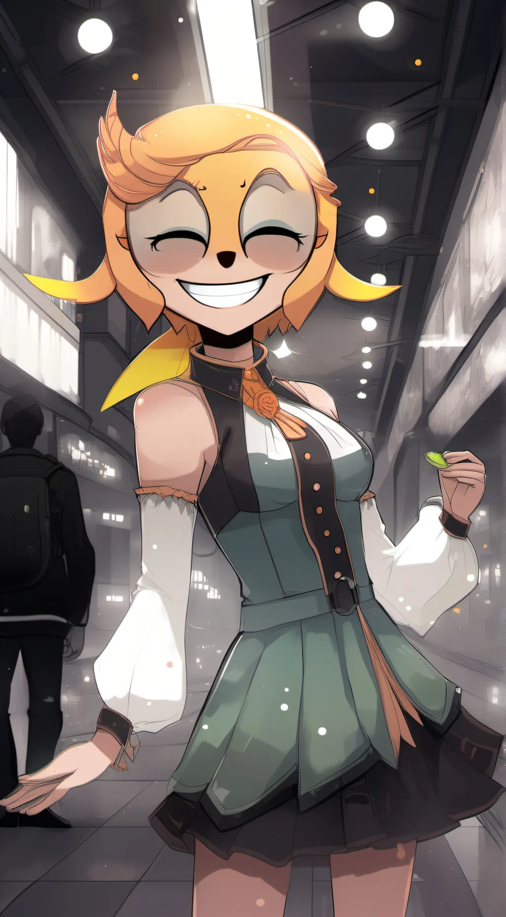 ai character: sundrop background