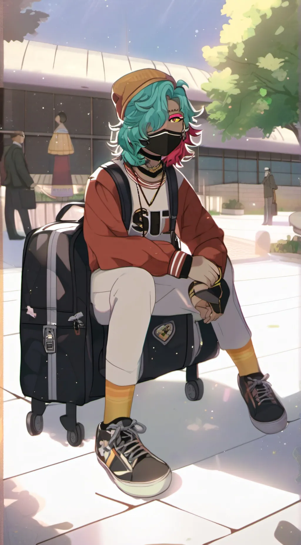 ai character: Poppy background