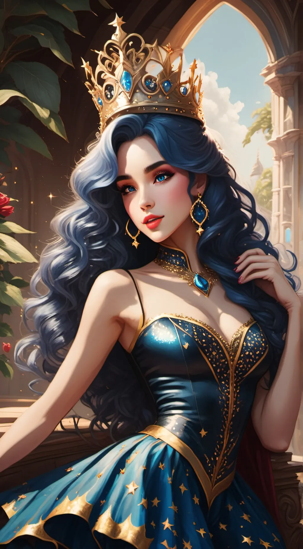 ai character: Lucille background