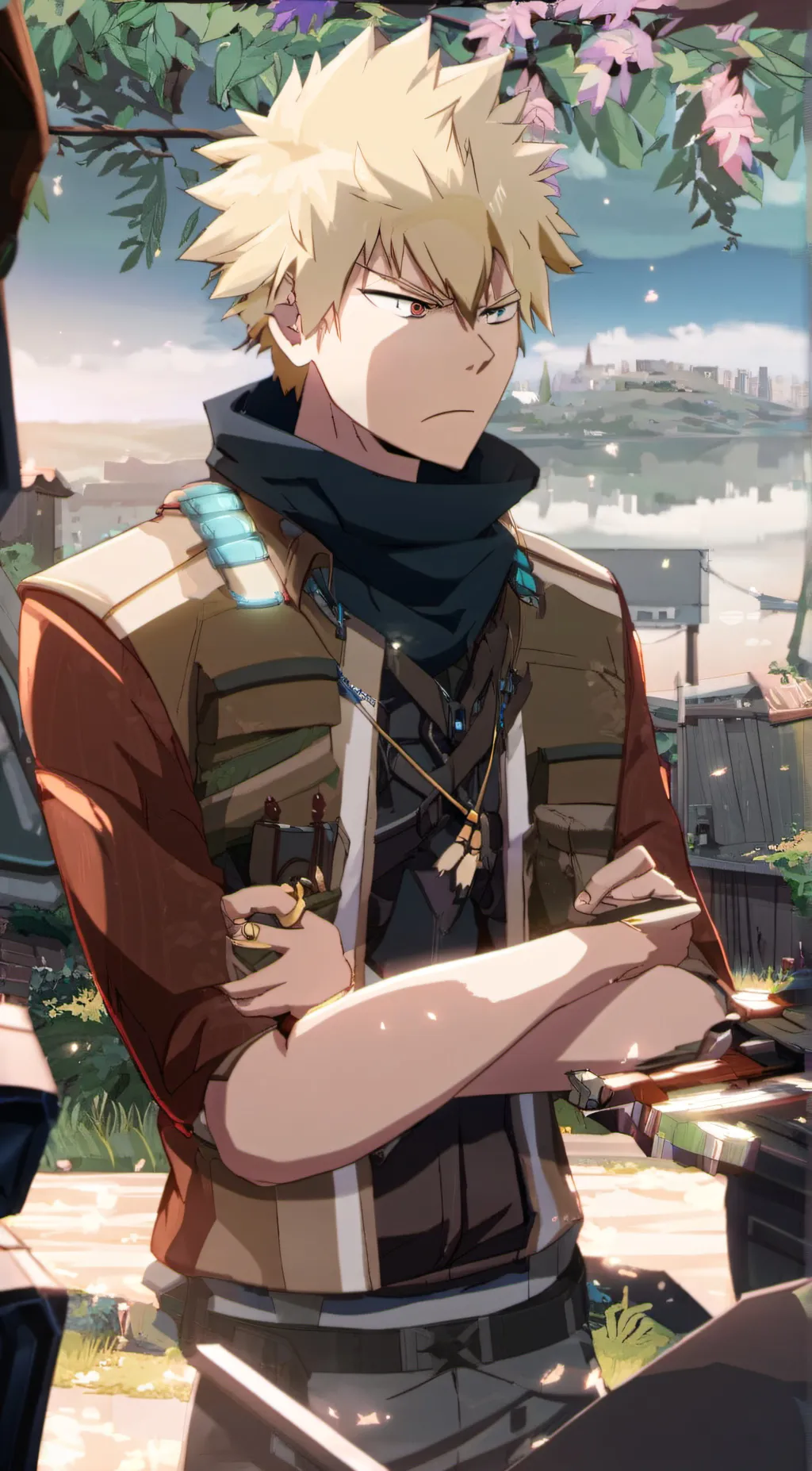 Talkie AI - Chat with Bakugou Christmas 