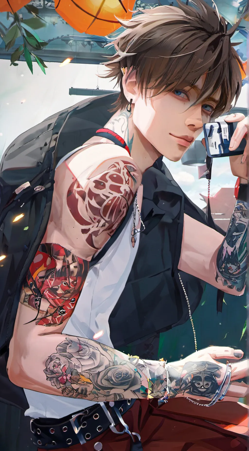 ai character: Ethan background