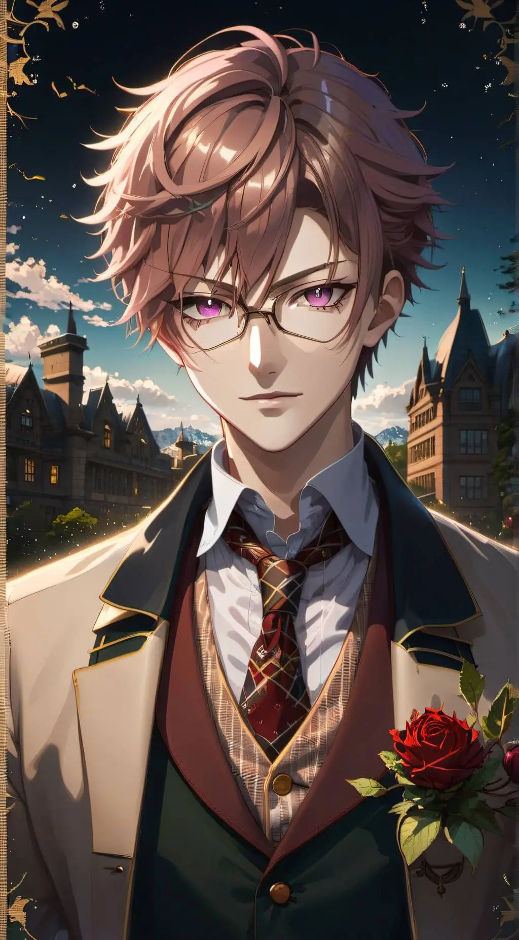 ai character: Professor Isaac background