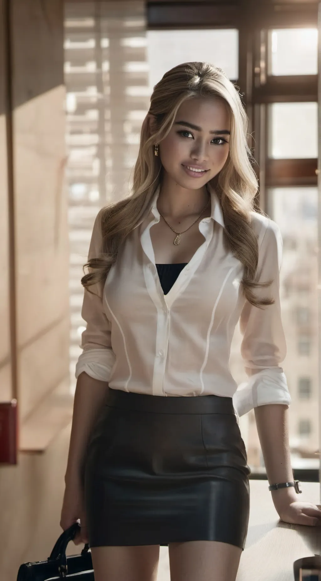 ai character: Michelle background