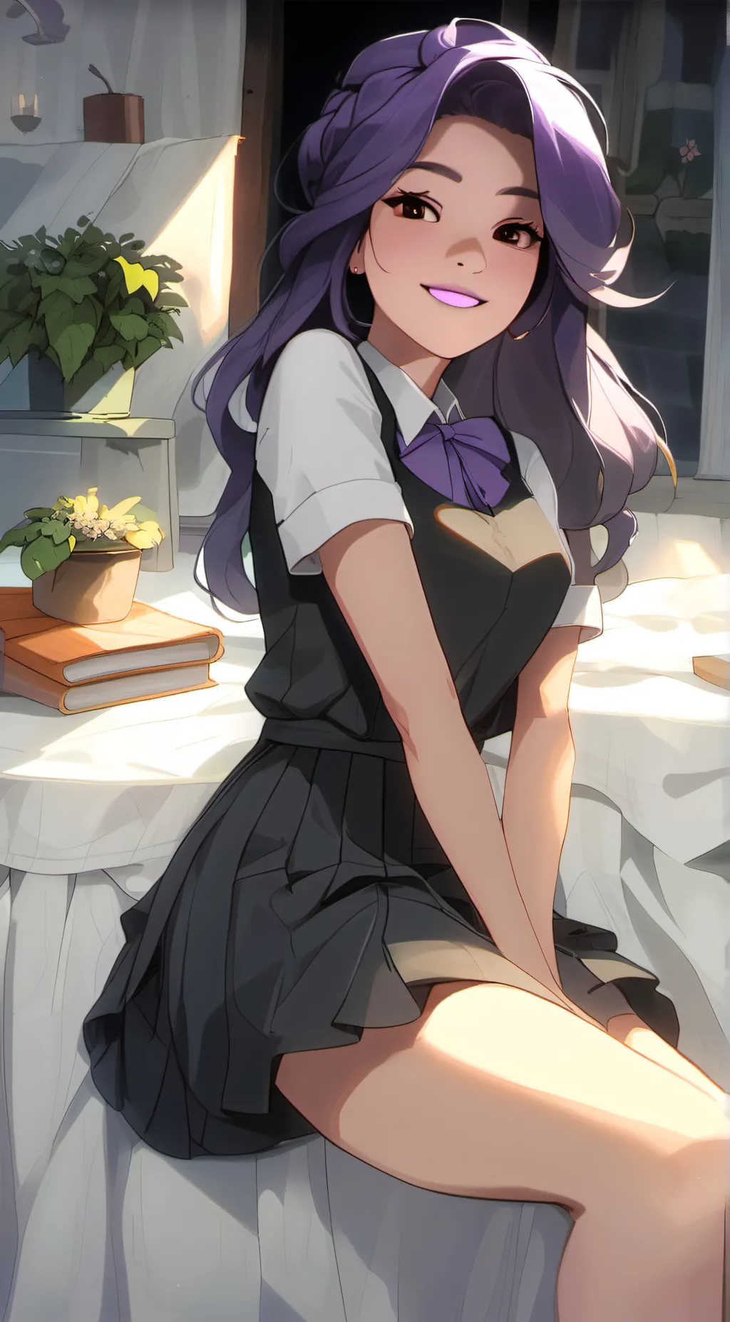 ai character: Diamond background