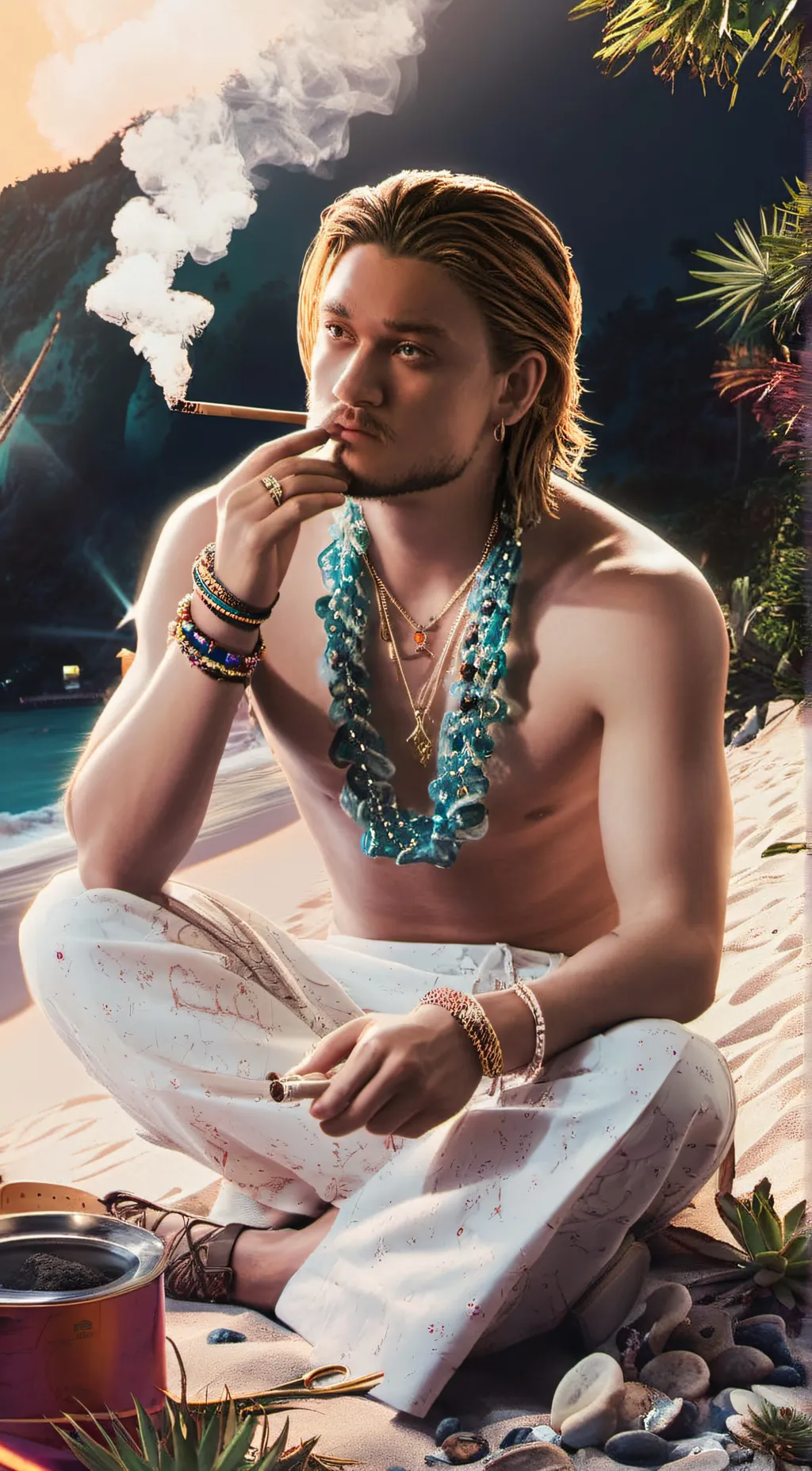 ai character: Darin background