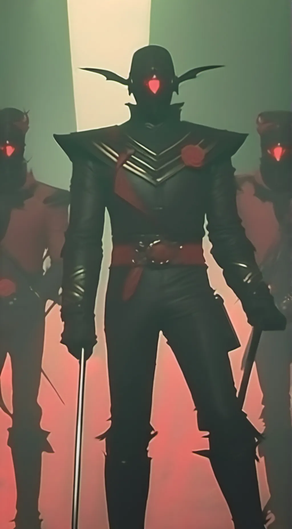 ai character: titan speaker man  background