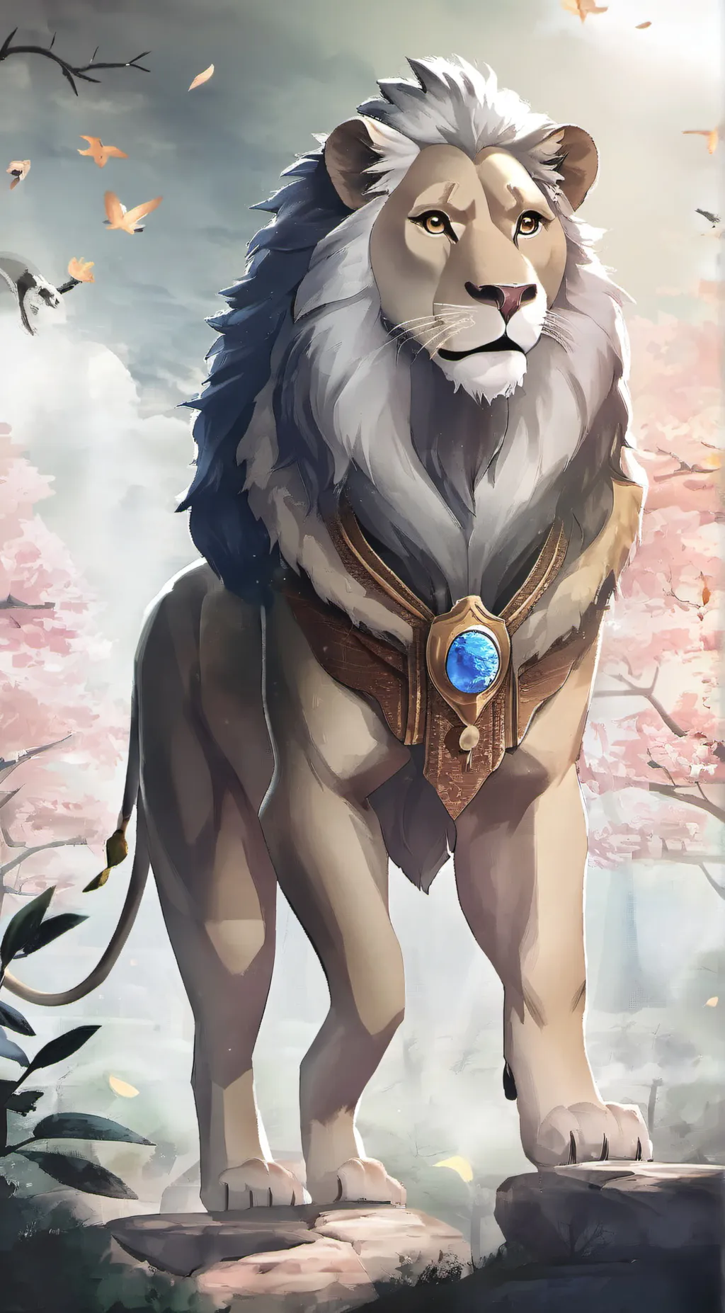 ai character: Vivian  background