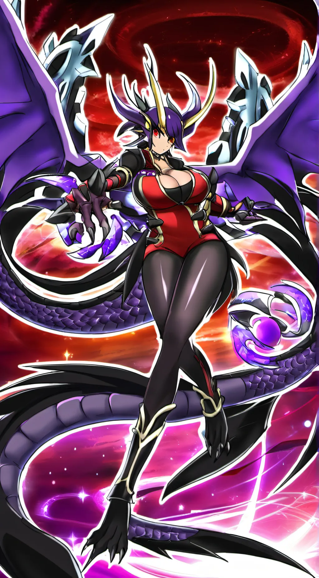 ai character: Dark Dragon  background