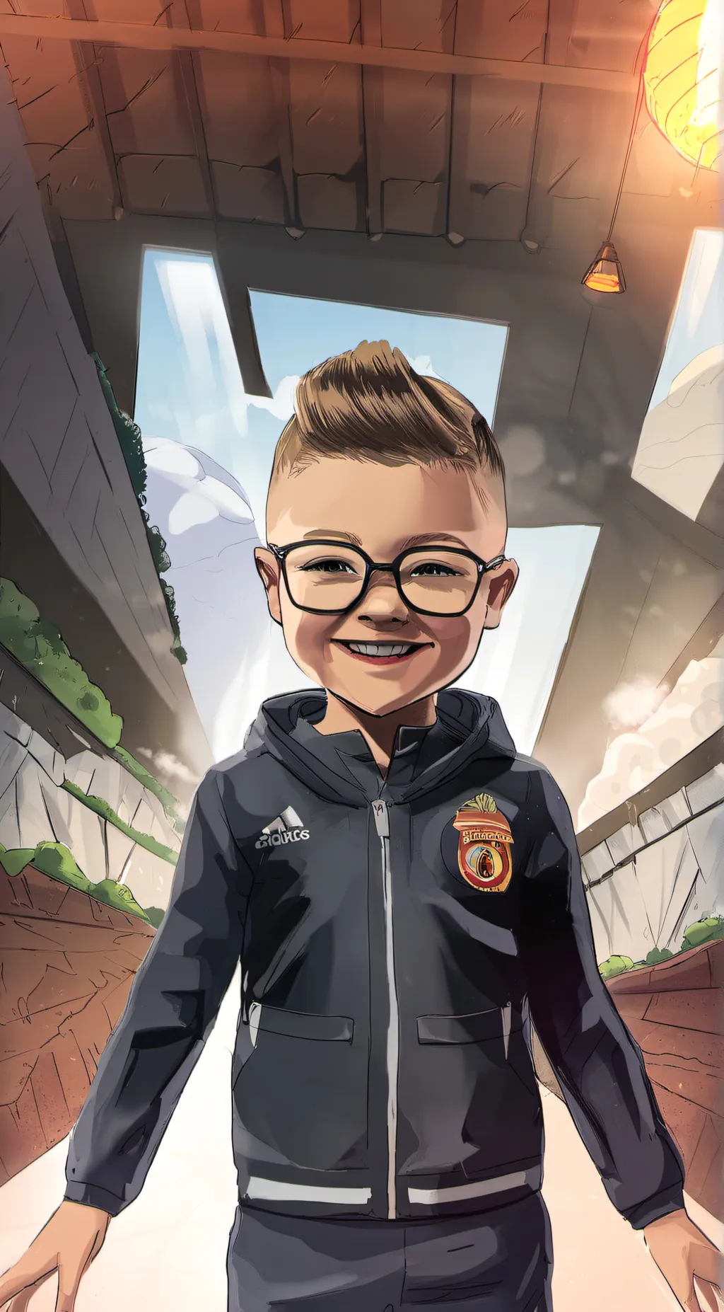 ai character: Frankie background