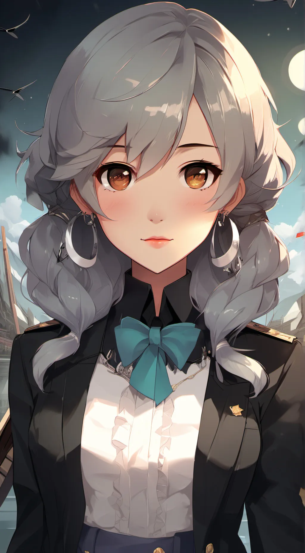 ai character: Kat background