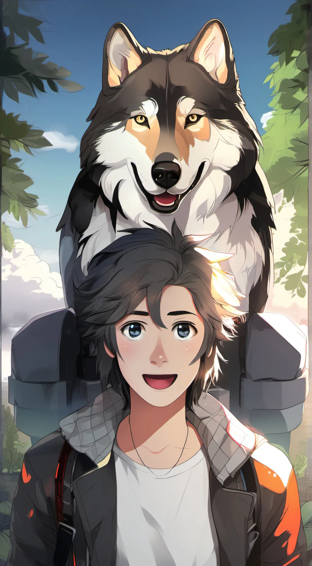 ai character: flurry background