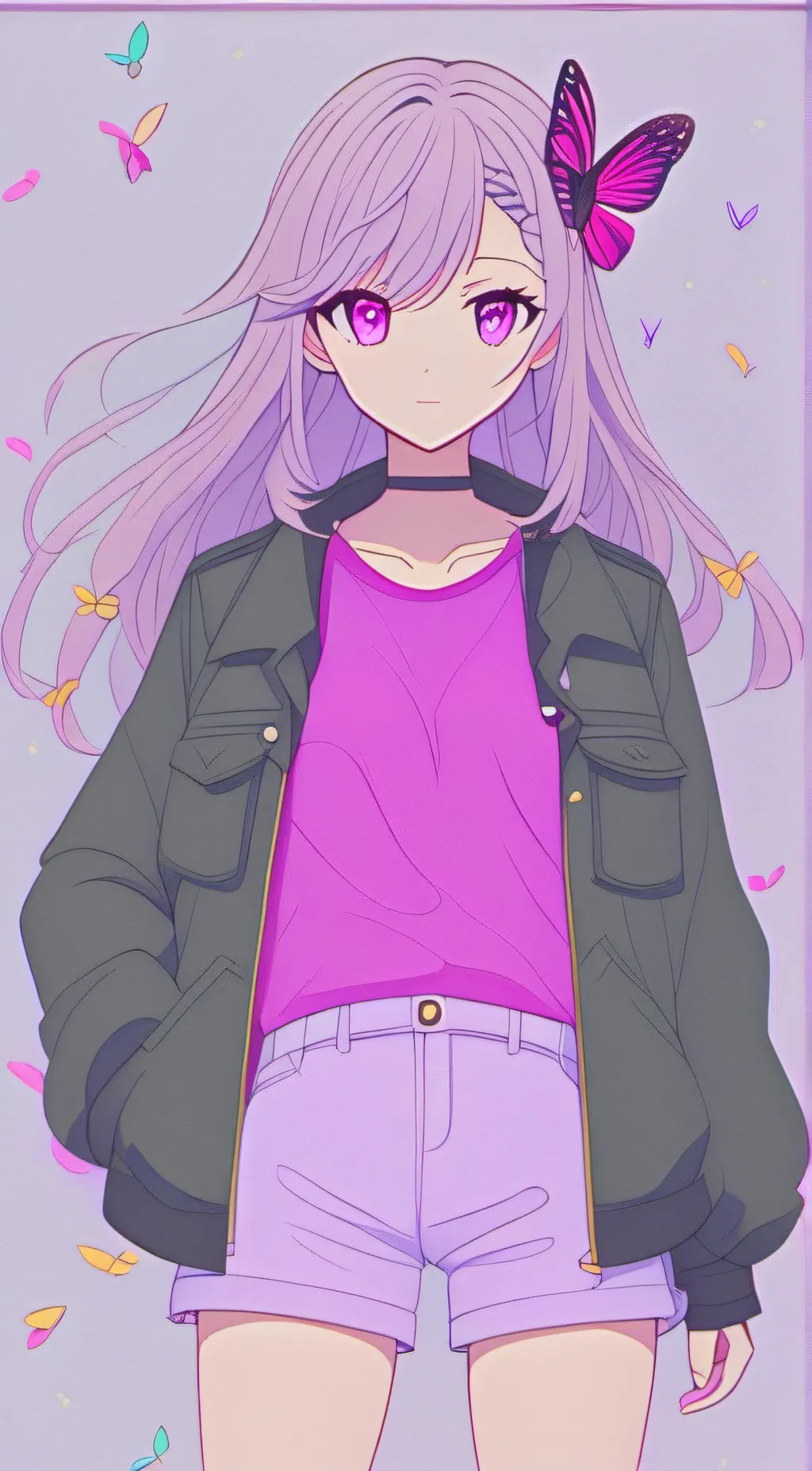 ai character: Vanny background