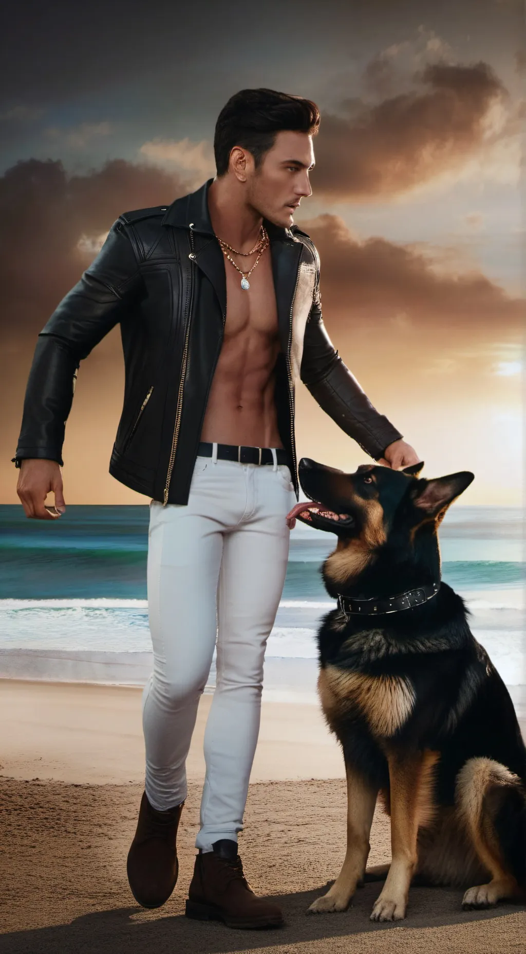 ai character: Ajax and Hunter background