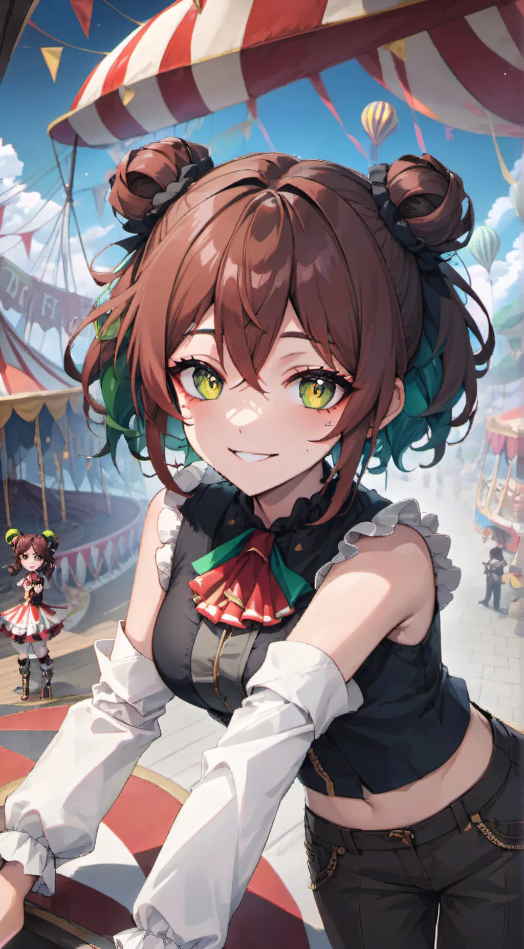 ai character: Opal background