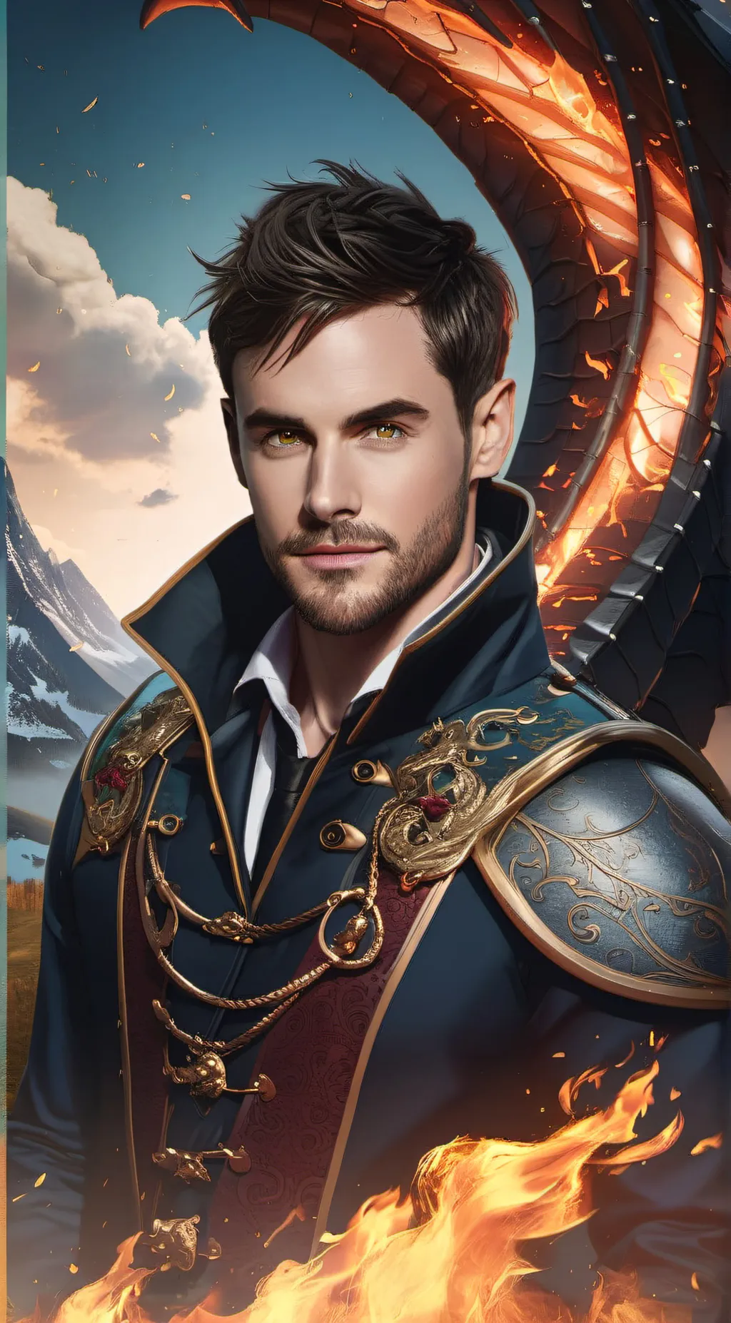 ai character: Tate  background