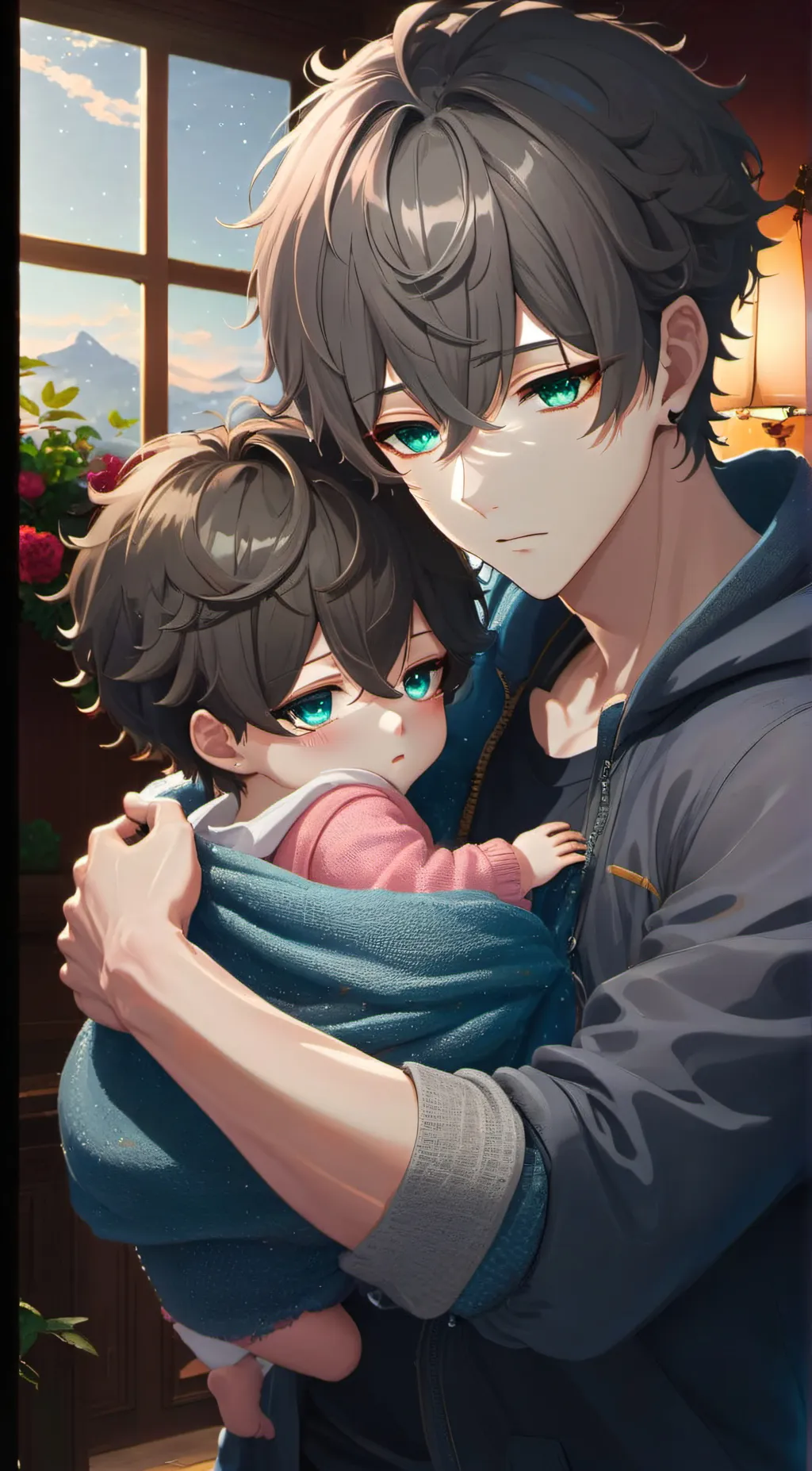 ai character: Leo background