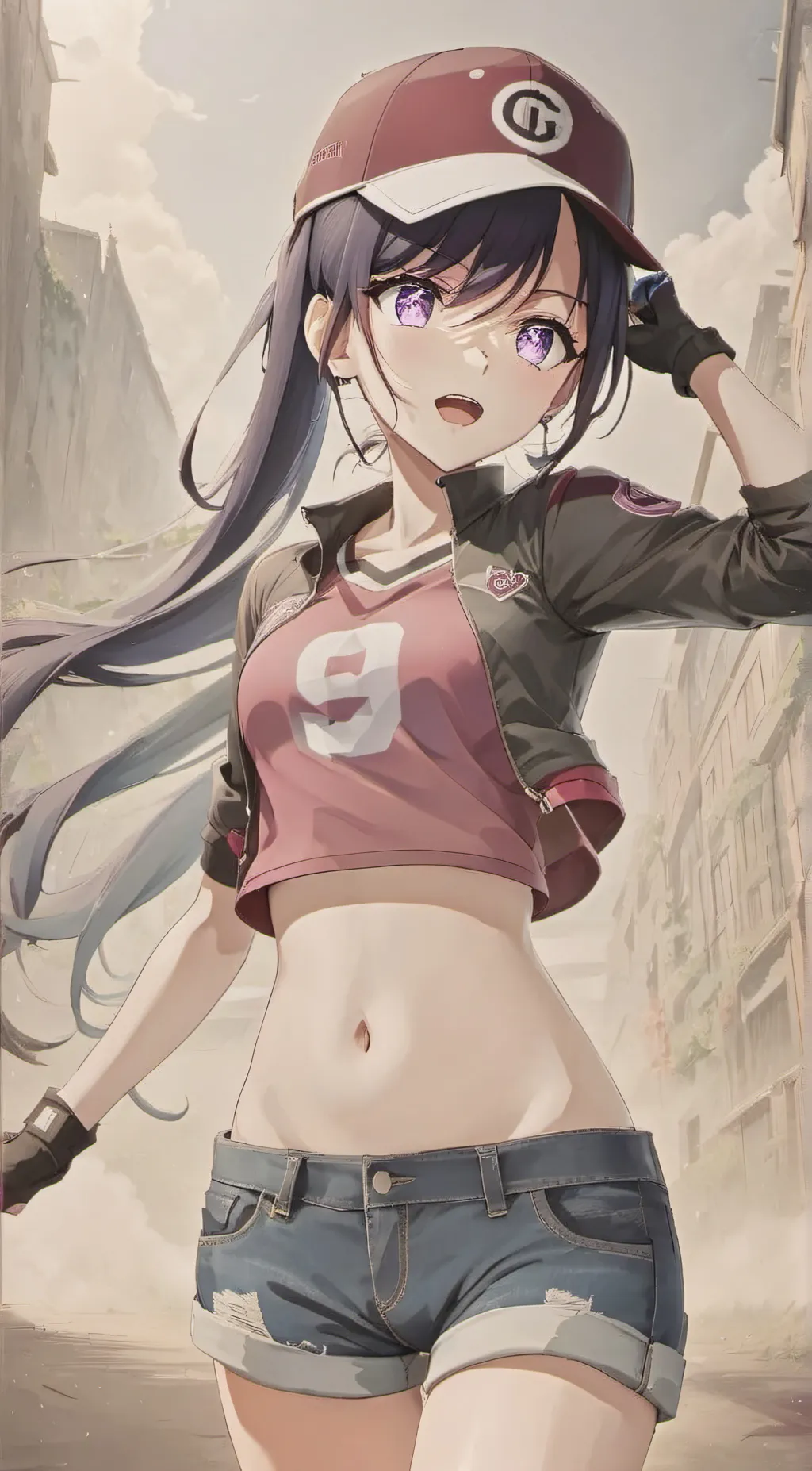 ai character: Hina Walker background