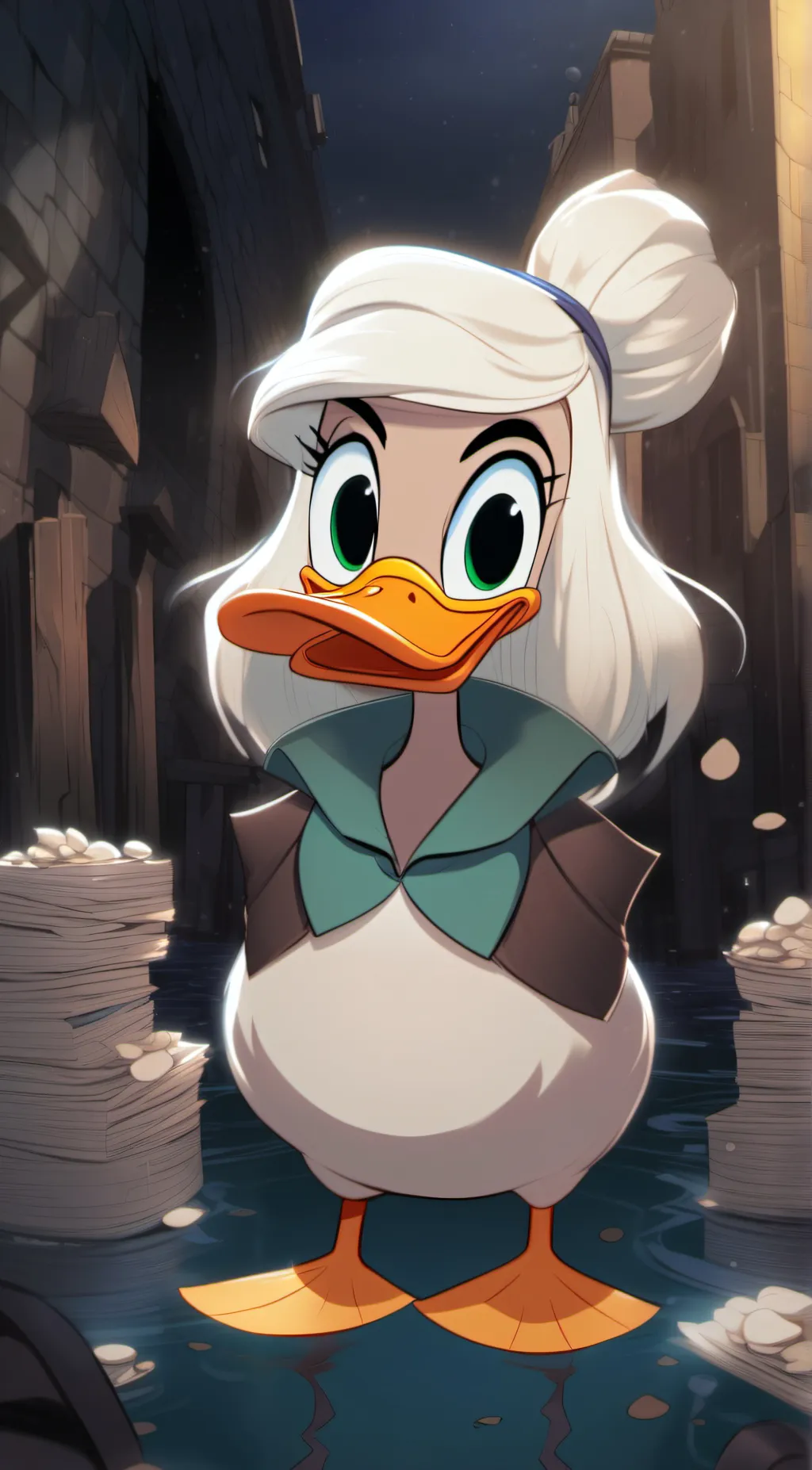 Talkie AI - Chat with Della Duck (Mom)